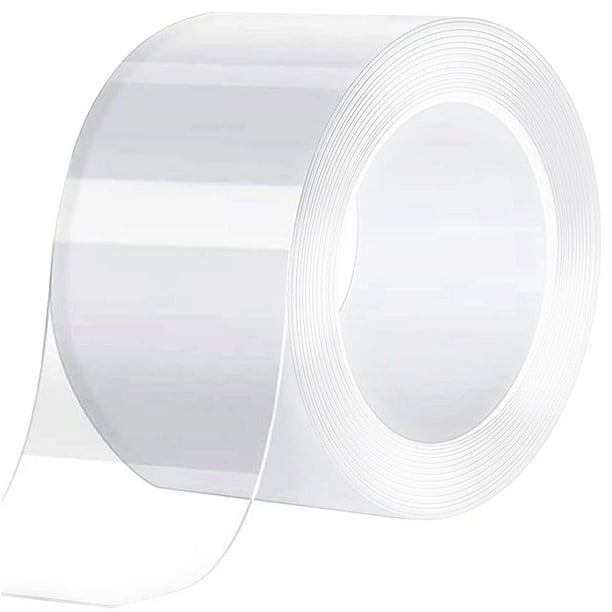Cinta adhesiva Zcintert PMMA transparente de 5 cm x 10 m, impermeable, autoadhesiva