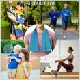 thumbnail image 5 of Deago 4 Packs Cooling Towel for Neck(40"x 12"),Ice Towel,Cool Towel,Soft Breathable Chilly Towel for Yoga,Sport,Gym,Workout,Camping,Running, 5 of 7