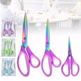thumbnail image 3 of relayinert 3pcs Professional Sewing Scissors For Sharp And Clean Cuts High Precision Pastel purple, 3 of 6