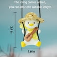 thumbnail image 3 of GHSDFBB Cool Swinging Duck Car Hanging Ornament, Pendant Interior Rearview Mirror Decoration and Car Rear View Mirrior Hanging Accessories, Guitar, 3 of 7