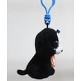 thumbnail image 2 of Ty Beanie Boos (Plastic Key Clip) - Tracey the Black & White Dog  – Glitter Eyes  - Stuffed Animal, 2 of 6