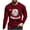 Vin, variante sur UVEASISHA en Solde T-Shirts de Noël à Manches Longues pour Hommes Drôle Snowman Imprimé Col Rond T-Shirt Graphique Hommes Grande Taille et Taille Forte Xmas T-Shirts Muscle Coupe Ajustée Chandail d'Entraînement Orange m
