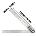 thumbnail image 7 of 200mm 300mm stainless steel Digital Protractor Angle Ruler Electron Goniometer Angle Finder Meter Angle Gauge Measuring Tools (200mm), 7 of 7