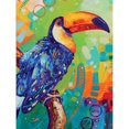 thumbnail image 1 of Diamond Painting (DE6111) Kit cuadrado 5D Bird DIY Rhinestone Art (FH314) 45x60cm Hugtrwg Para estrenar, 1 of 1