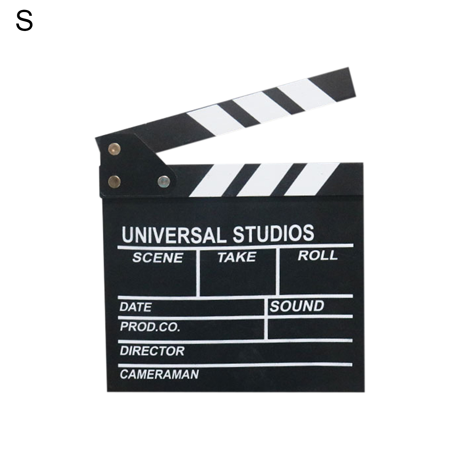 Prosgs Film Clapboard Lightweight Portable Stable Film Director