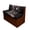 American Eagle Flag Print, variant on XYZCANDO Black Leopard Print Pattern RV Dinette Cushion Covers Breathable RV Sofa Seat Covers, Stretch, Suitable for Camper Car Bench, Fit for Travel Trailer Couch