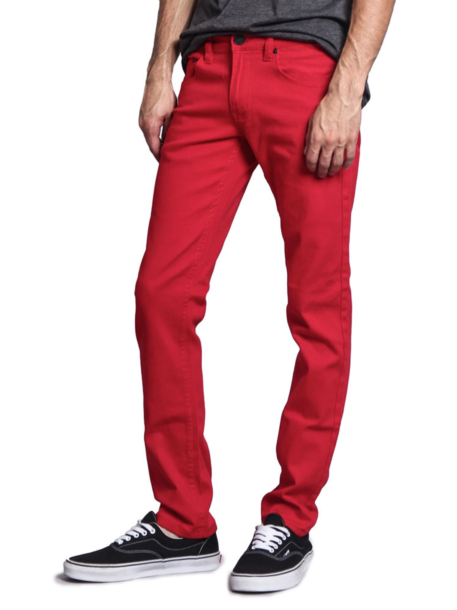 Victorious Mens Slim Fit Colored Stretch Jeans, Up To 44W - image 5 of 6