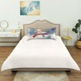 thumbnail image 6 of Dailycode Satin Pillow Case Standard Silk Pillow Cover for Hair and Skin Envelope Closure Happy Snowman with Scarf 20"x26", 6 of 9