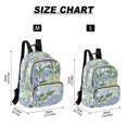 thumbnail image 2 of FORMRS Mini Backpack Purse for Women Quilted Travel Daypack Casual Shoulder Bag, Vibrant Hydrangeas Pattern, 2 of 7