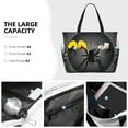 thumbnail image 3 of Honeii Black Spiders for Tote Bag with Adjustable Strap,Beach Bag, Waterproof Sandproof Beach Tote Bag, Large Capacity Foldable Beach Bags, 3 of 7