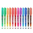 thumbnail image 2 of Erasable Ballpoint Pen Set (Mini Fashion Pens, Novelty), 12-Color Capped Pen Prevents Drying, The Erasable Ballpoint Pen Is Small And Exquisite Fashionable(#A), By Meiiso, 2 of 8
