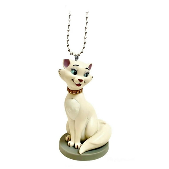Duchess Cat PVC Keychain Dangler Figure Figurine Ornament Aristocats Charm 3”