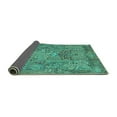 thumbnail image 2 of Ahgly Company Indoor Rectangle Animal Turquoise Blue Traditional Area Rugs, 4' x 6', 2 of 4