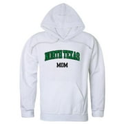 W Republic 565-195-HCH-04 Women North Texas Mean Green Mom Hoodie, Heather Charcoal - Extra Large