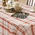 thumbnail image 5 of Fall Tablecloth Oval Thanksgiving Tablecloth,Checked Tablecloth, Harvest Tablecloth, Fall Tablecloths for Oval Tables, Spill-Proof Table Cloth for Dining Room Table,60x84inch, 5 of 5