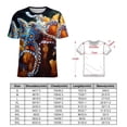 thumbnail image 2 of Octopus in The Mysterious Ocean Women's T-Shirt Short Sleeve T Shirts Tops Tee Ladies Loose T, 2 of 6