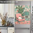 thumbnail image 3 of Yayeee Magnetic Dishwasher Cover for The Front Decoration Home Kitchen Machine Sticker Protector, Pink and White Cat, 3 of 6