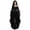 Black, variant on Witch Dress for Women Halloween Woman Adults Vampire Butterfly Sleeve Mesh Gothic Outfits S-2XL