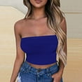 thumbnail image 2 of Ltctricy Tube Top for Women Strapless Eyelet Embroidered Slim Crop Tops Sleeveless Tank Tops Going out Bandeau Shirts, 2 of 5
