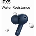 thumbnail image 3 of realme T110 AI ENC Noise Cancelling Wireless Earbuds, Lightweight in-Ear Buds, 10mm Dynamic Bass Driver, Heavy Bass, 38H Battery, Wireless Charging, Bluetooth 5.4, IPX5 Water Resistance - (Jazz Blue), 3 of 8