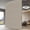 Off-white, variant on Accordion Partition Curtain with Ceiling Track - Space-Saving Room Divider, Tool-Free Installation(Off-White 100" W x 84" L-Pack of 1)