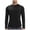 Black-1inRT, variant on JFOPQVSM Men's Sports T Shirt Solid Color Quick Drying Breathable Long Sleeved T Shirt