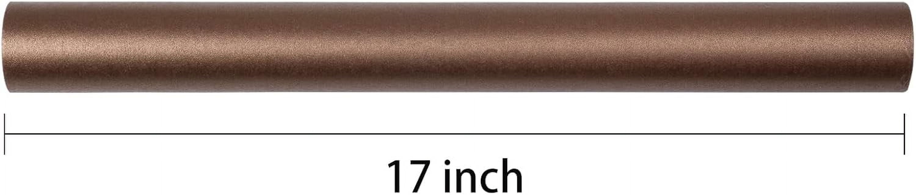 PrimeCook Shop Chocolate Brown Matte Wrapping Paper - Solid Color Pearly - luster Paper Perfect for Wedding, Birthday, Christmas, Baby Shower -17 Inches X 32.8 Feet