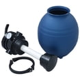 thumbnail image 3 of vidaXL Pool Sand Filter with 4 Position Valve Blue 11.8", 3 of 7