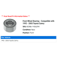 thumbnail image 2 of Front Wheel Bearing - Compatible with 1992 - 2003 Toyota Camry 1993 1994 1995 1996 1997 1998 1999 2000 2001 2002, 2 of 2