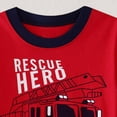 thumbnail image 5 of Boys Clothes Size 6/7 Baby Boys Summer Clothes 6 12 18 24 Month 2T 3T 4T Toddler Outfits Farm Tractor Waffle Knit Tshirt and Shorts Set, 5 of 6