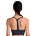 thumbnail image 2 of Baywell Women's Y Back Sports Bras Spaghetti Strap A–D Cups Low Impact Racerback Padded Yoga Running Workout Bra Blue S-2XL, 2 of 10