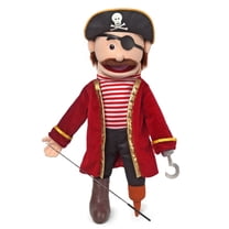 25" Pirate, Peach Male, Full Body, Ventriloquist Style Puppet