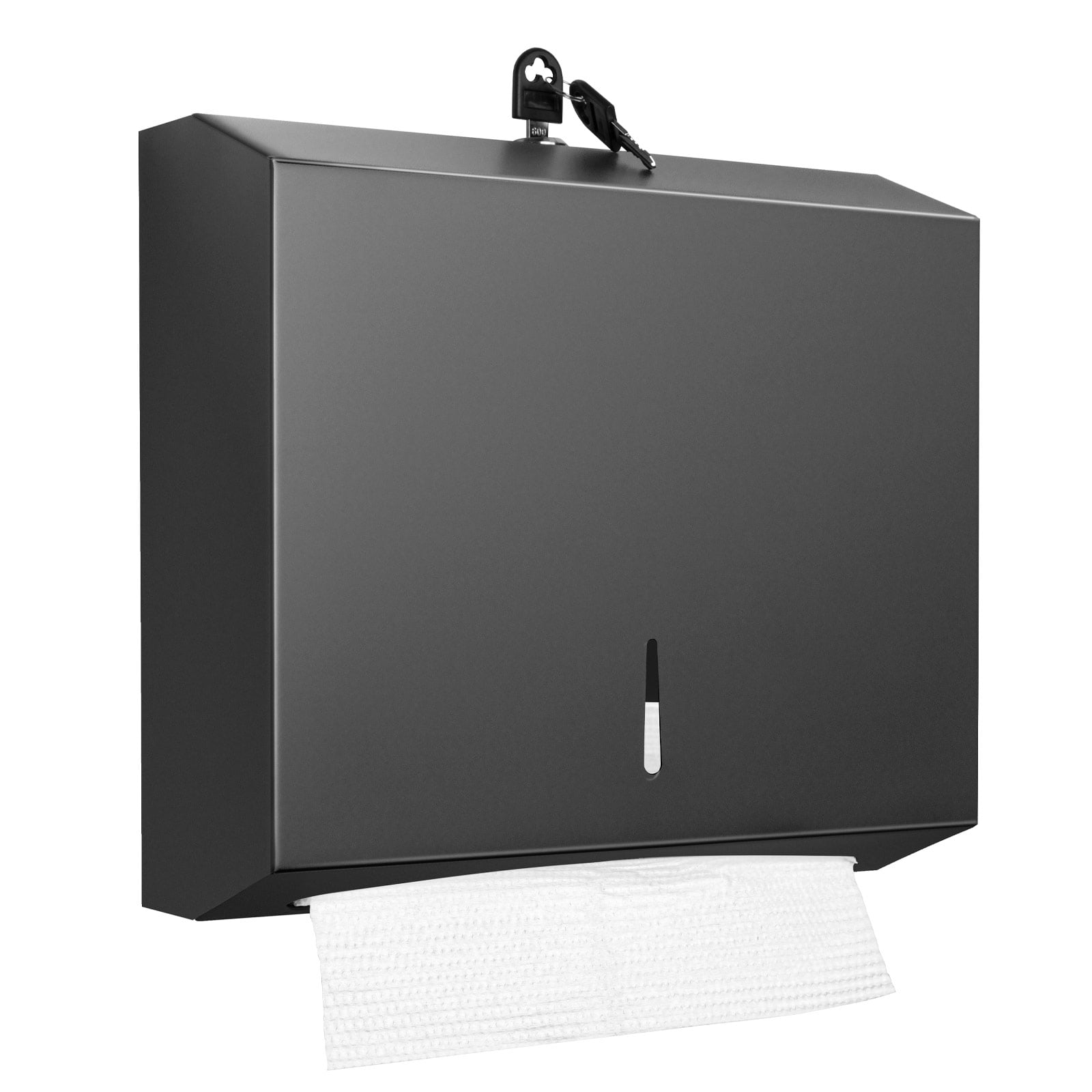 Paper Towel Dispenser Wall Mount Commercial, C Fold Multifold Hand Paper Towel Dispenser