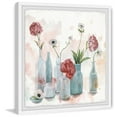 thumbnail image 2 of Parvez Taj Bottles and Blooms Framed Wall Art, 2 of 6
