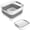 Gray, variant on Pink Collapsible 2.4 Gal Dish Basin Multiuse Washing Tub