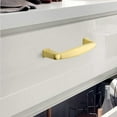 thumbnail image 3 of Goldenwarm Cabinet Handles 5inch Hole Centers Gold Kitchen Solid Cabinet Pulls 10 Pack, 3 of 5