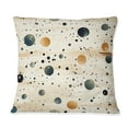 thumbnail image 3 of Designart "Splendid Rustic Polka Dots" Polka Dots Printed Throw Pillow, 3 of 5