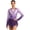 Blue Purple, variant on Women Rhythmic Gymnastics Leotards Gradient Color Rhinestones Figure Skating Dress Competition Performance Burgundy S