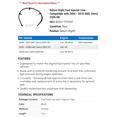 thumbnail image 2 of Return Right Fuel Injector Line - Compatible with 2004 - 2010 GMC Sierra 2500 HD - Dorman, 2 of 2