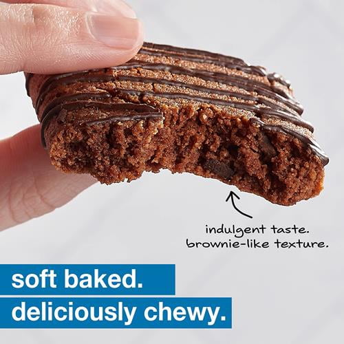 Kind Soft Baked Squares, Chocolate Almond Flour Brownie, Gluten Free Snacks, 8.5Oz Box, 6 Count - Pack of 2