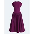 thumbnail image 4 of Scoop Women’s Maxi Dress with Short Dolman Sleeves, Sizes XS-4X, 4 of 4