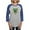 Heather/Blue, variant on CafePress - Power Rangers Green Range Women's Baseball T Shirt - Womens Baseball Tee