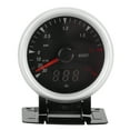 thumbnail image 1 of Boost Display Turbometer  Boost Pointer Car Modified Meter 60mm/2.5in 12V Universal LED Car  Boost Gauge -30-2.5 BAR LED Indicator Control, 1 of 8