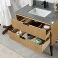 thumbnail image 4 of Helios 36" Single Wood Bathroom Vanity Set in Beige without Mirror, 4 of 8