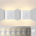 thumbnail image 5 of Cube Led Wall Lights Modern Up Down Sconce Lighting Fixture White Lamp Indoor, 5 of 6