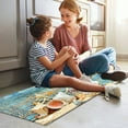 thumbnail image 6 of Nautical rug Beach Kitchen Mats for Floor 2 Piece, Beach Mat Anti Fatigue Floor Mat for Kitchen, Kitchen Floor Mats for in Front of Sink and Kitchen Matt for Standing for Kitchen Decor 17"X30"+17"X47", 6 of 6