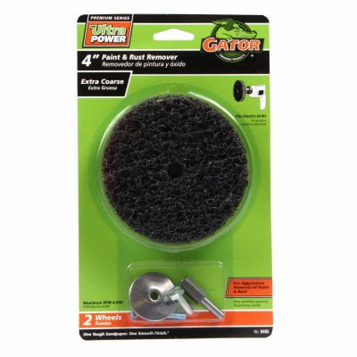 Eliminador de pintura y óxido Gator Grit de 4 pulgadas Ali Industries