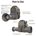 thumbnail image 4 of Night-Vision Device,Camera Enhanced Ir Dazzduo Camera Ir Dazzduo Ir Camera Vision Dazzduo Vision Ir Nebublu Ir Camera Infrared Camera 1080p Dazzduo Nebublu Vision Flap Men Camera Neck Flap Ir Scope, 4 of 6