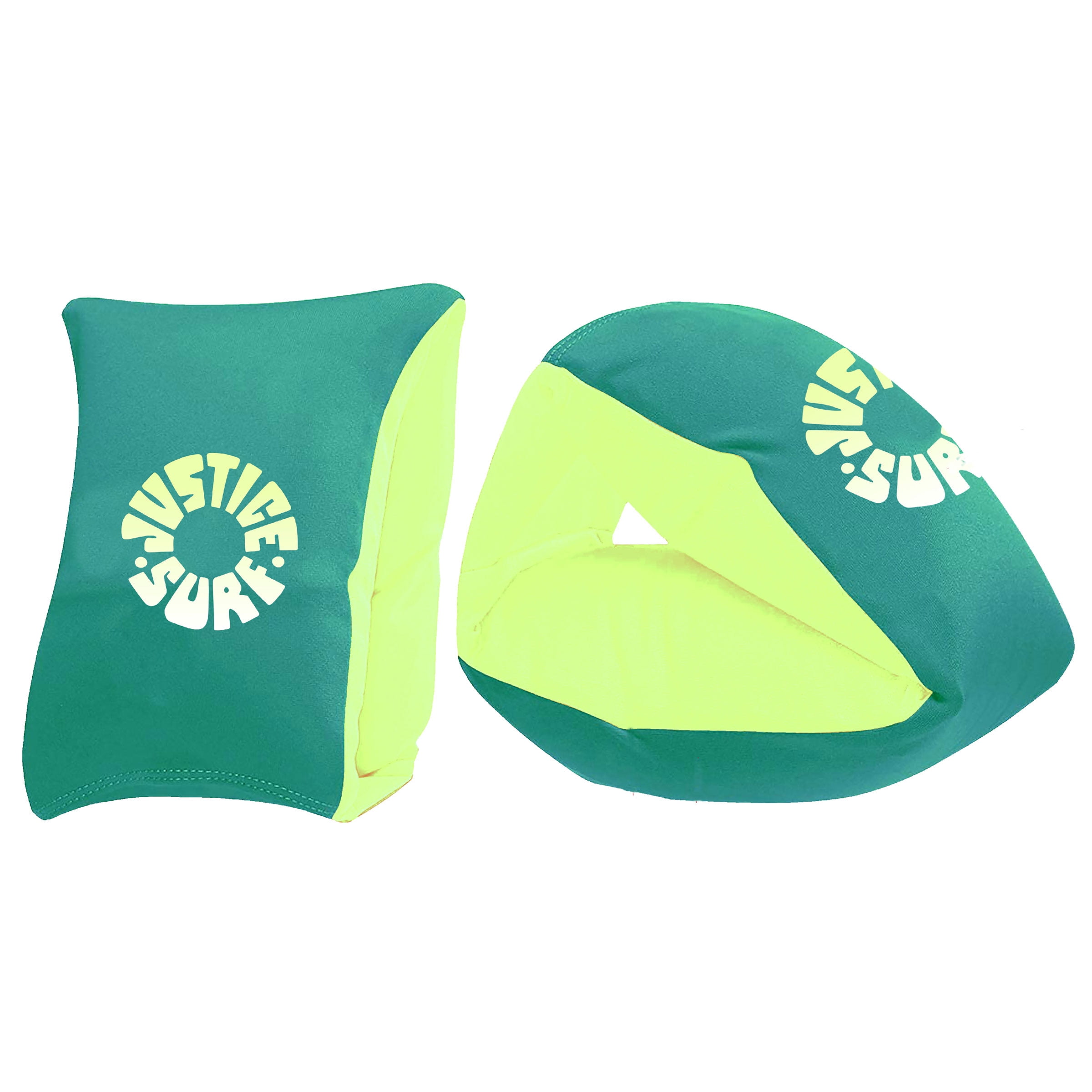 Justice Soft Armband Pool Floaties for Children, 26 Years Old, Green