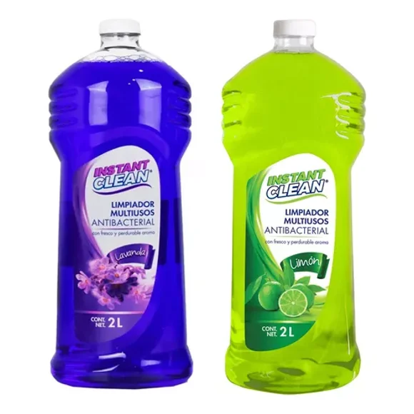 Kit de 2 Limpiadores Multiusos Instant Clean Aroma Limón y Lavanda
